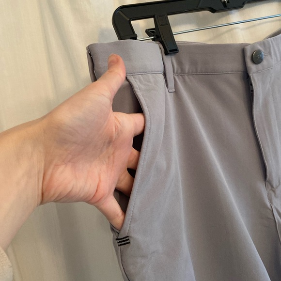 3 Adidas golf shorts. Good condition, navy, gray & khaki. Spandex blend stretchy - Picture 12 of 16